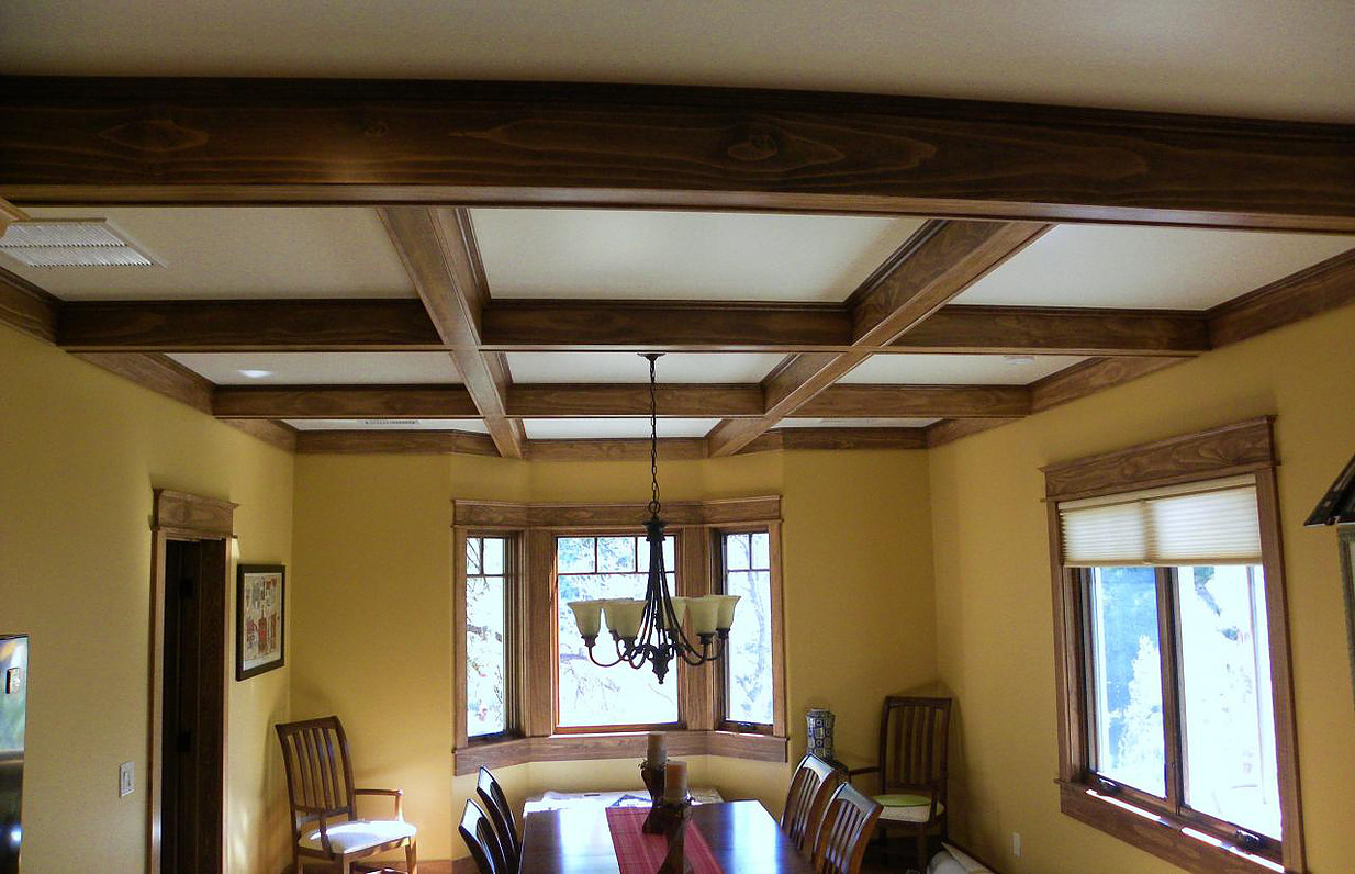 Coffered Ceiling Outlook Construction Remodeling